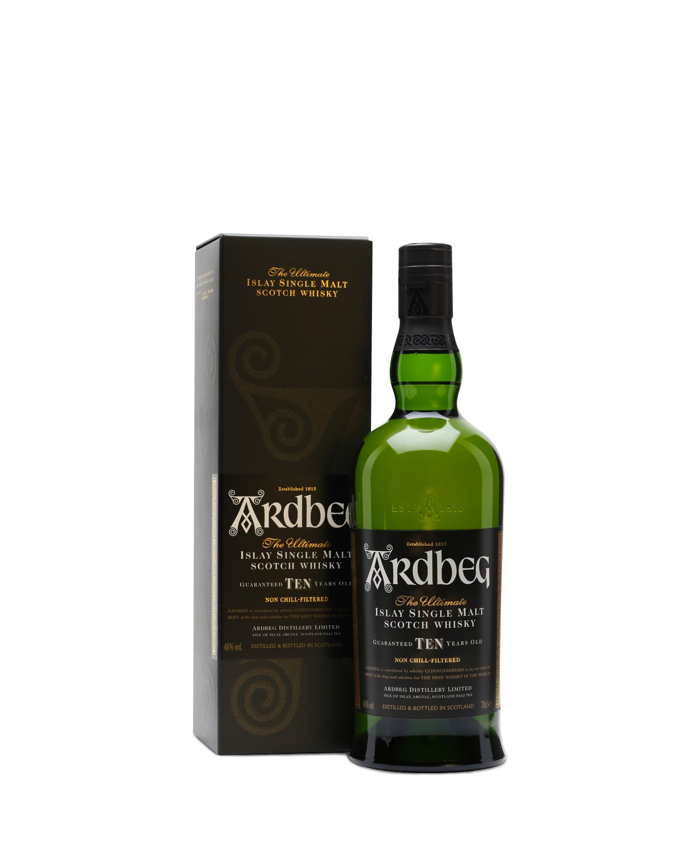 Ardbeg Single Malt whisky ten